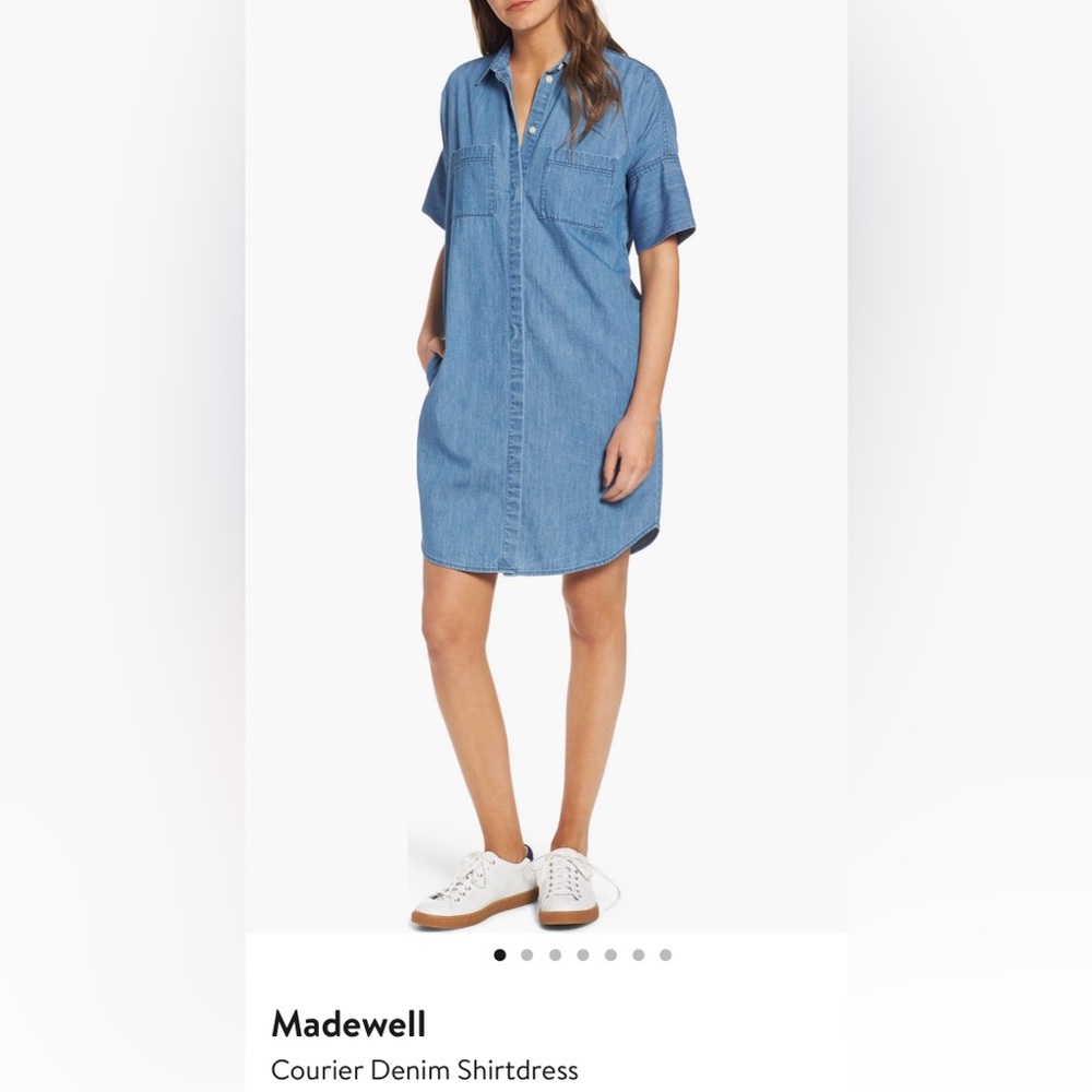 Madewell Denim Shirt Dress